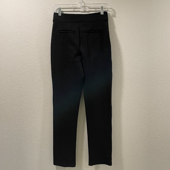 (NEW) SPANX Hi Waist Straight Leg Ponte Pants, Black - S - Picture 2 of 12